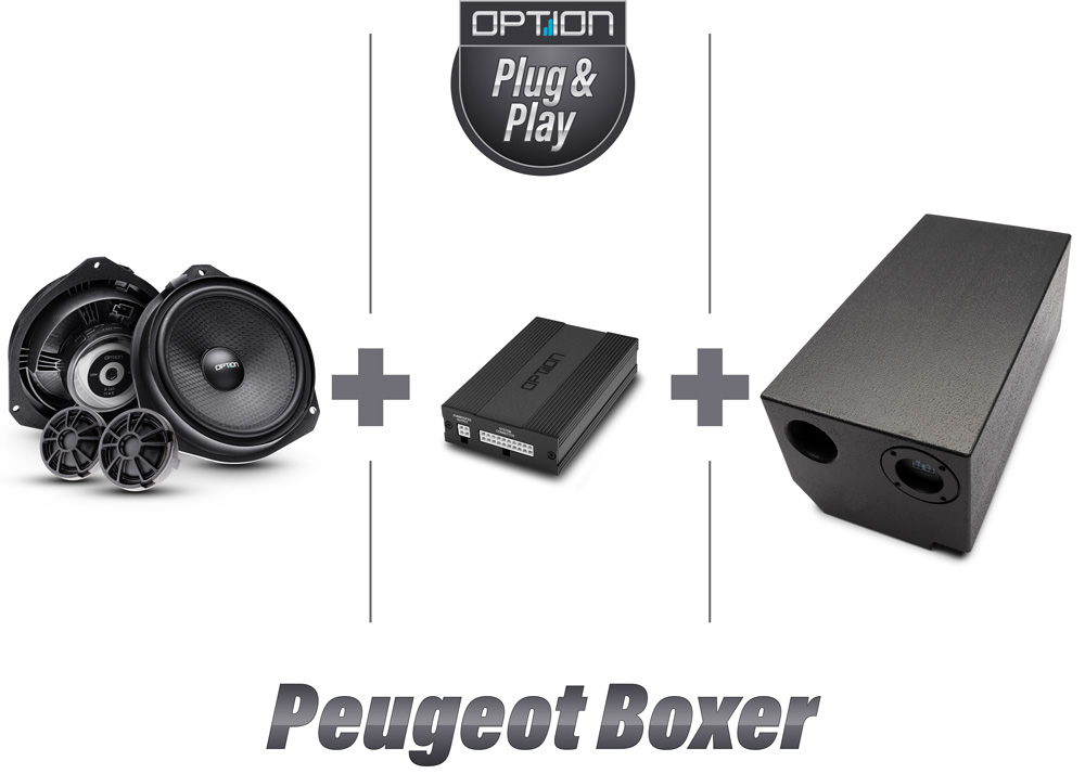 Peugeot Boxer | V2 Soundsystem Rock-1 | OPTION