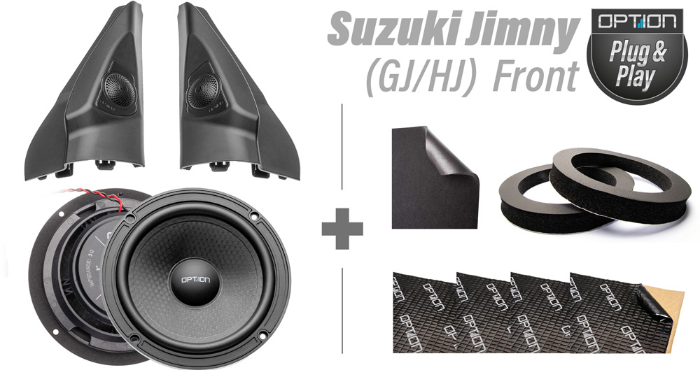 Suzuki Jimny GJ und HJ Lautsprecher-Front | OPTION