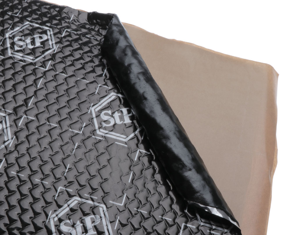 STP Black Silver iSilver Alu-Butyl Dämmmatte zur FahrzeugdämmungTürdämmung