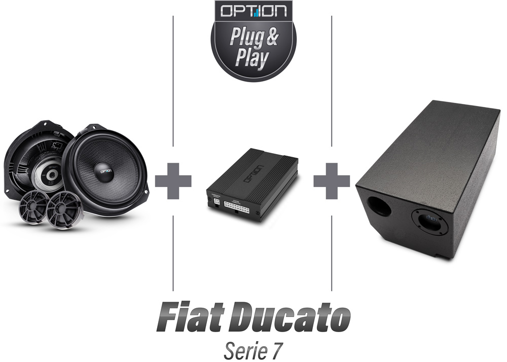 Fiat Ducato 7 | V2 Soundsystem Rock-1 | OPTION