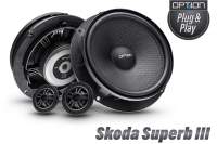Skoda Superb III Lautsprecher vorne oder hinten | Plug & Play | OPTION