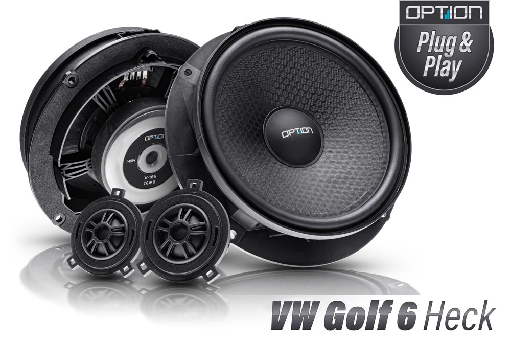 VW Golf 6 Lautsprecher hinten | OPTION