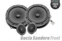 Dacia Sandero (3. Gen) Lautsprecher Front | Plug & Play | OPTION