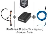 SEAT Leon 5F ( ohne Soundsystem) |  DSP-Verstärker mit Plug & Play Kabelkit | V1 | OPTION