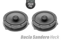 Dacia Sandero (3. Gen) Lautsprecher Heck| Plug & Play | OPTION