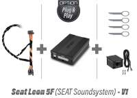 SEAT Leon 5F (Seat Sound Soundsystem) | DSP-Soundsystem | Plug & Play | OPTION