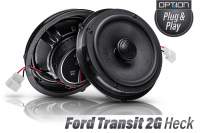 Ford Transit 2G ab 2013 Lautsprecher | Heck | OPTION