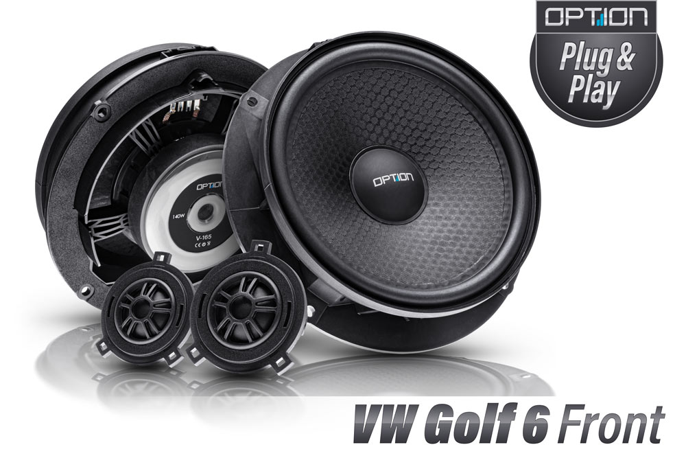 VW Golf 6 Lautsprecher vorne | OPTION