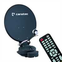 Caratec CASAT600S Smart-D Sat-Antenne (60cm) Dark Edition in grau