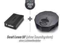 Seat Leon 5F (ohne Soundsystem) | DSP Soundsystem inkl. Reserverad-Subwoofer | V2 | OPTION