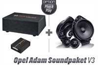 Opel Adam | Frontsystem mit DSP und Subwoofer für IntelliLink Radios | V3 | OPTION