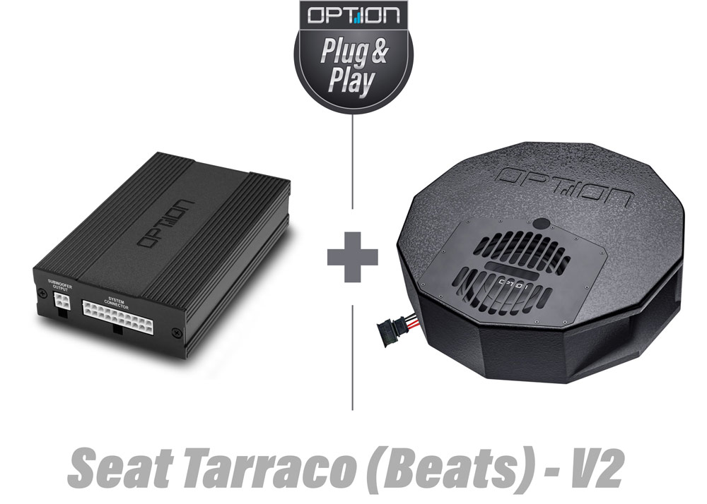 Seat Tarraco KN Facelift & mit Beats DSP Soundsystem inkl. Reserverad-Subwoofer | V2