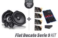 Fiat Ducato 9 | Lautsprecher KIT | Plug & Play | OPTION