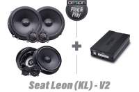 Seat Leon (KL) DSP-Soundsystem inkl. Lautsprecher Front + Heck | V2