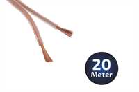 20-Meter LS-Kabel 2 x 4qmm² OFC Vollkupfer
