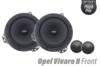 Opel Vivaro B Lautsprecher vorne | Plug & Play | OPTION