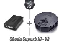 Skoda Superb III Soundsystem (DSP) inkl. Subwoofer | V2 | Plug & Play | OPTION