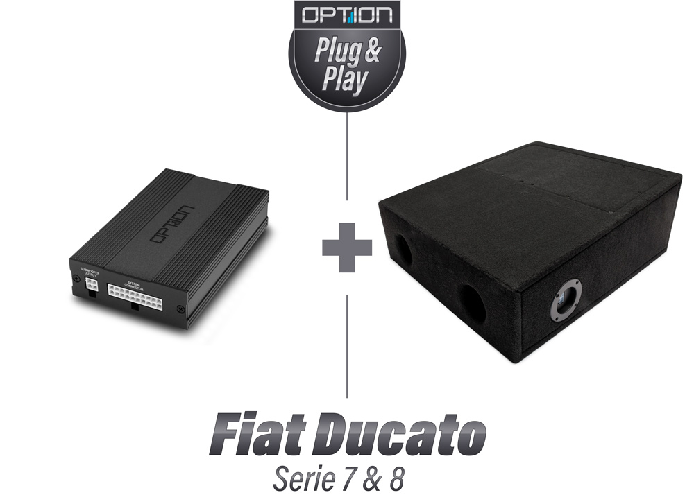Fiat Ducato 7 & 8 | V1 Soundsystem ROCK-2 | OPTION