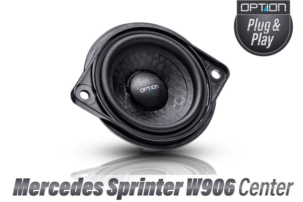Mercedes Sprinter W906 | Center-Lautsprecher optimiert | MB-W906C | OPTION