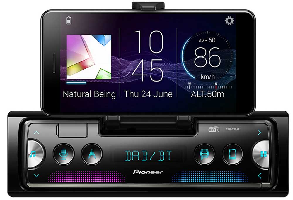 Alpine - iLX-F905D Autoradio mit 9-Zoll Touchscreen, DAB+,  1-DIN-Einbaugehäuse, Apple CarPlay Wireless und Android Auto Unterstützung