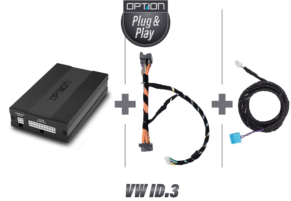 DSP-6 VW ID.3 | Soundsytem Upgrade | DSP Endstufe + opt. Subwoofer | Plug & Play |OPTION