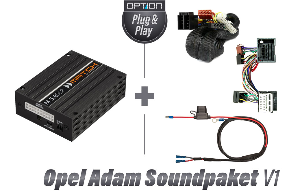 Opel Adam | Soundpaket mit DSP | V1 | OPTION