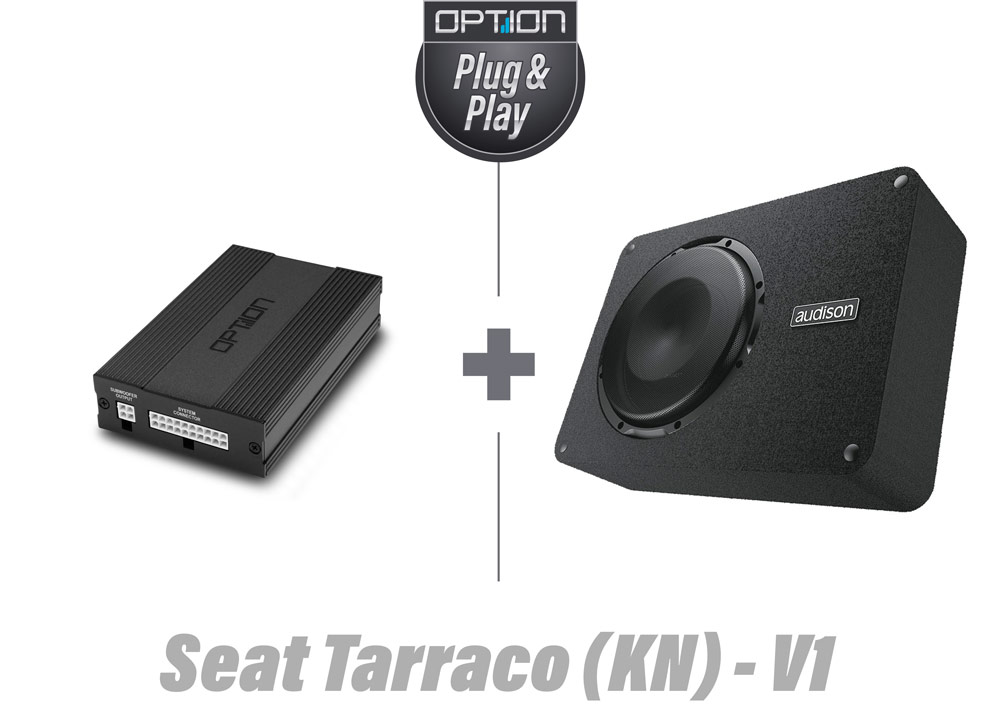 Seat Tarraco KN Facelift DSP Soundsystem inkl. Subwoofer | V1