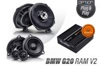 BMW 3er (G20) | RAM | Soundsystem Upgrade V2 | Lautsprecher + DSP-Endstufe + Subwoofer | OPTION