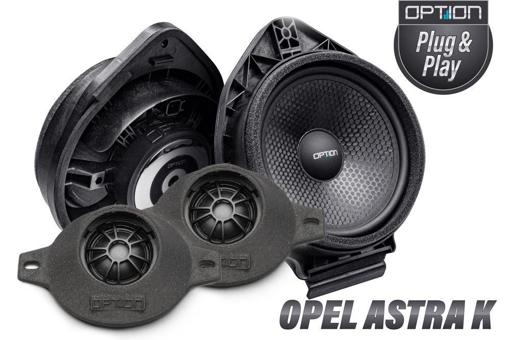 Option OP-165  2-Wege Lautsprechersystem Opel Astra J