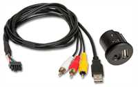 Alpine USB- / AUX-Einbaubuchse für Iveco Daily - KCU-8A