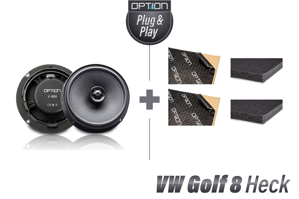VW Golf 8 Lautsprecher KIT hinten | OPTION