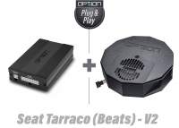 Seat Tarraco KN (Facelift & mit Beats) DSP Soundsystem inkl. Reserverad-Subwoofer | V2