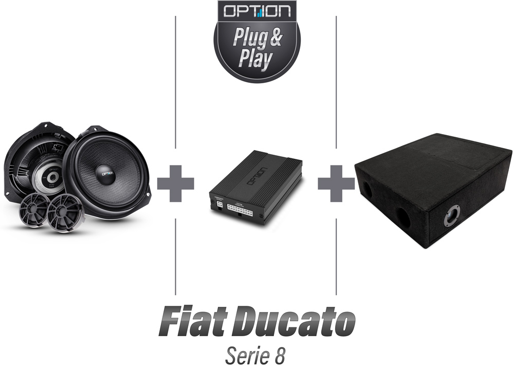 Fiat Ducato 8 | V2 Soundsystem Rock-2 | OPTION