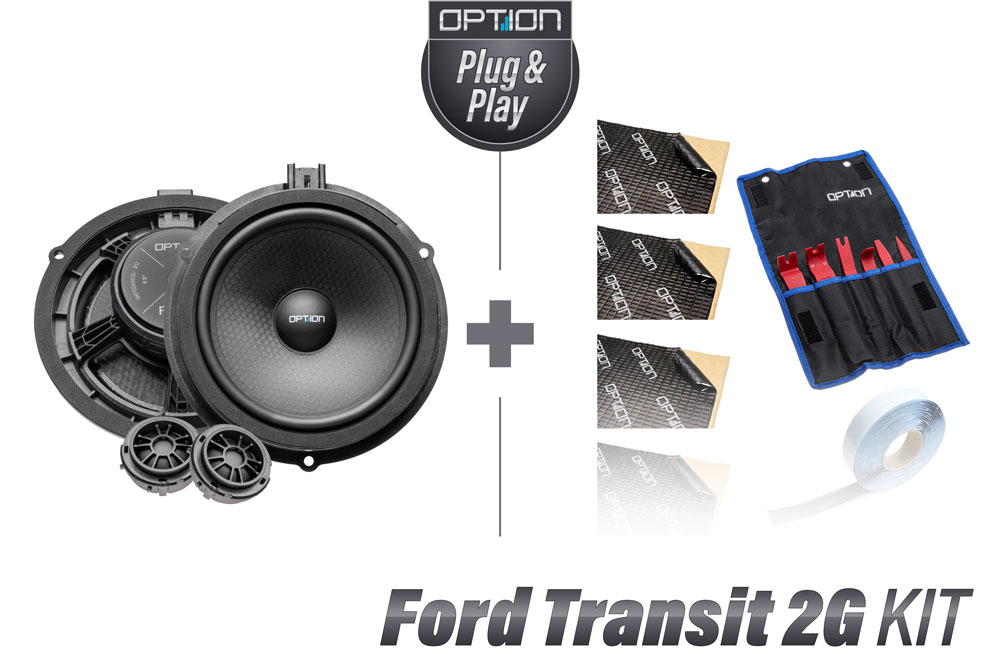 Ford Transit 2G ab 2013 Lautsprecher KIT | vorne | OPTION