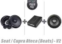 Seat Ateca / Cupra DSP Soundsystem mit Subwoofer-Austauschkit und Lautsprecher Front (Beats) | V2