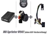 Mercedes Sprinter W907/W910  Soundsystem | ohne DSP-Vorbereitung | DSP-Verstärker | Option DSP6
