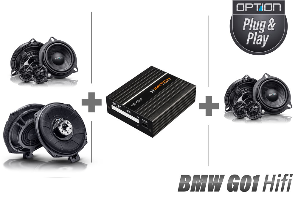 BMW X3 G01 Hifi | DSP-Soundsystem inkl. Subwoofer und Lautsprecher Front + Heck| OPTION
